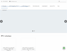 Tablet Screenshot of iptv-france.com
